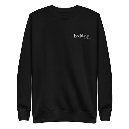 UNISEX EMBROIDERED LOGO CREWNECK SWEATSHIRT